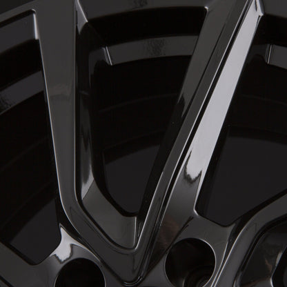 Avus Racing AC-518 Black Alufelge 7.5x17 Zoll ET40 LK 5x110 ML65.1 – Bild 5