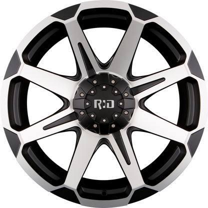 RID R05 Matte Black / Machined Alufelge 9x20 Zoll ET20 LK 5x120 ML74.1