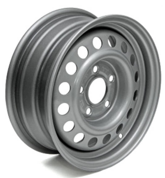 Kronprinz Stahlfelge 4x13 Zoll 4/100/57 ET30 RP513001 Silber 9006