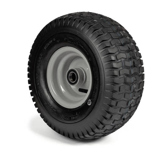Kenda Komplettrad 15x6.00-6, 4PR K358 auf Stahlfelge 4.50Ax6 Ø:25 mm NL: 90 Kugellager Silber