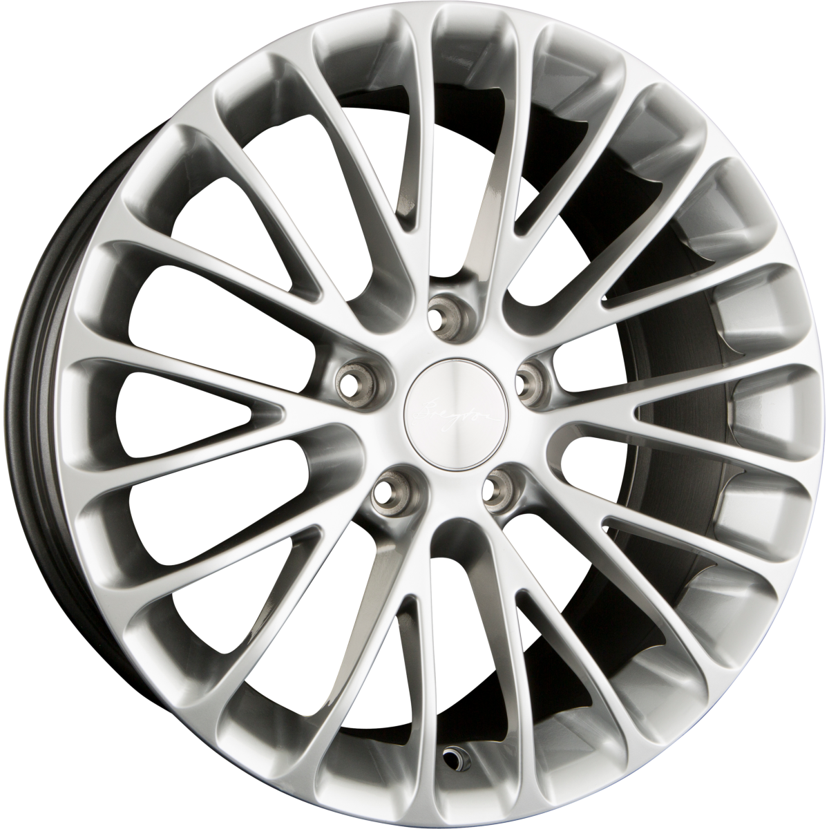 Breyton Race LS Hyper Silver (HC) Alufelge 11.5x21 Zoll ET30 LK 5x120 ML74.1 – Bild 2