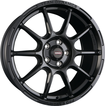 Team Dynamics Pro Race LT Gloss Black Alufelge 7x17 Zoll ET38 LK 4x100 ML73.1 – Bild 2