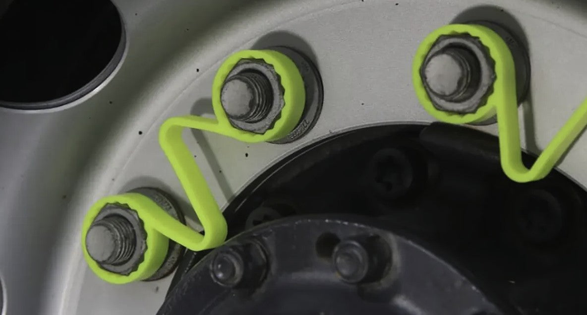 checkpoint Radmuttersicherung und Indikator CHECKLINK GELB 30 mm (50 Stück) – Bild 2