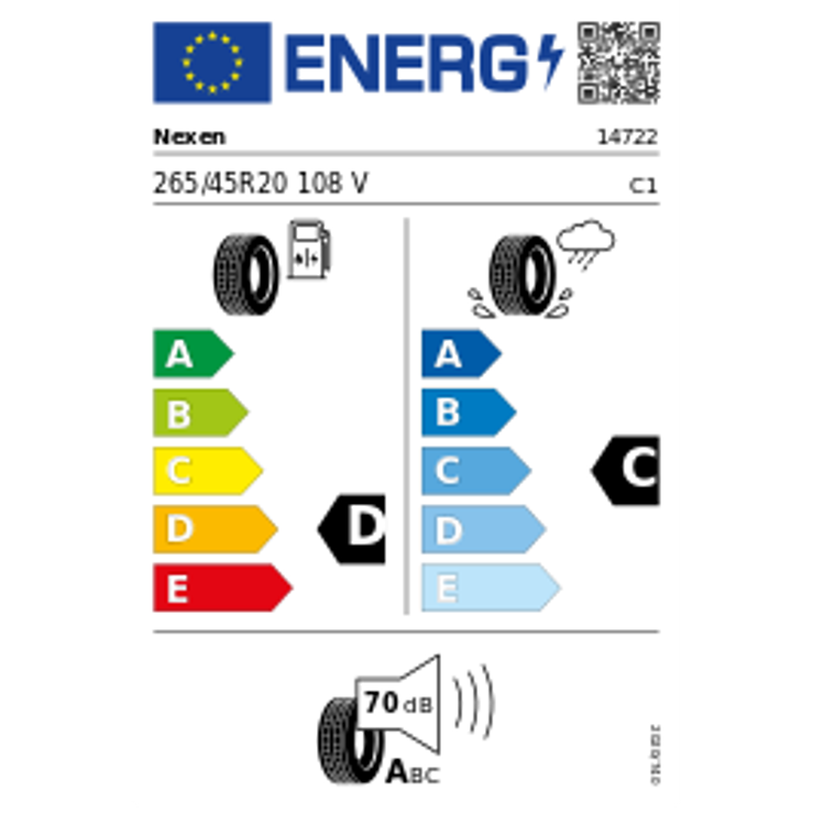 Nexen N Fera RU1 XL 265/45 R20 108V Sommer – Bild 3