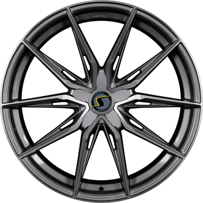 Schmidt REVOLUTION Twentyone Titan Brushed Alufelge 9.5x20 Zoll ET38 LK 5x112 ML66.6