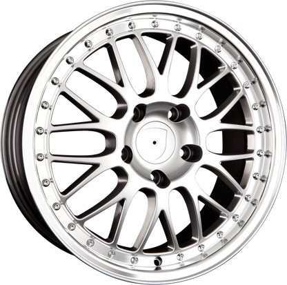 R-Style Wheels RS 2 Silber Poliert Alufelge 9.5x19 Zoll ET35 LK 5x112 ML82 – Bild 2