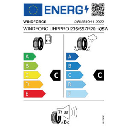 Windforce Catchfors UHP Pro 235/55 R20 105W Sommer DOT 2022 – Bild 2