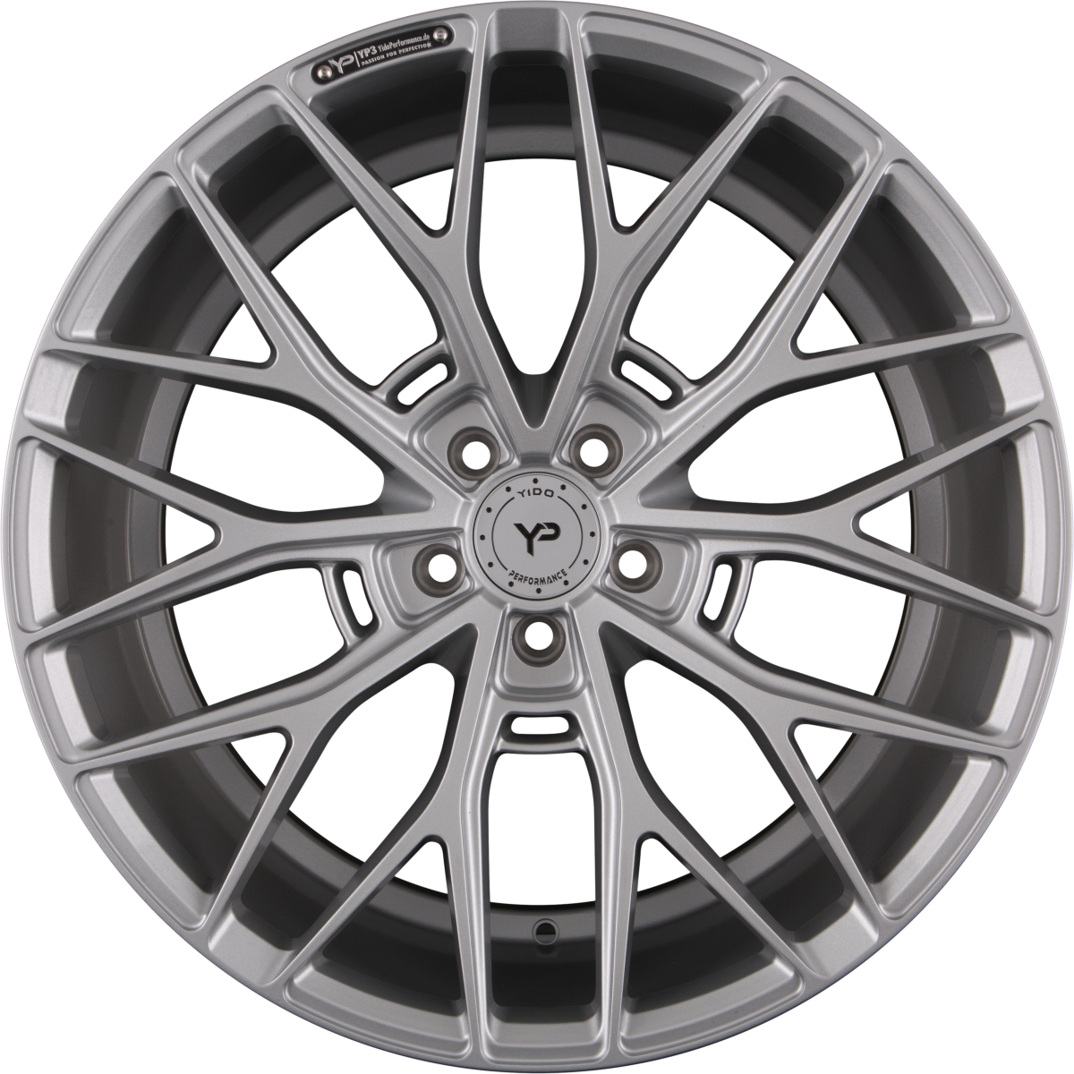 Yido Performance YP3 Silver Alufelge 8.5x19 Zoll ET35 LK 5x120 ML72.6