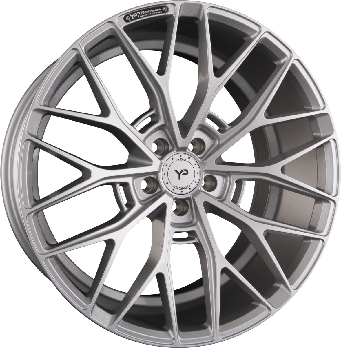 Yido Performance YP3 Silver Alufelge 8.5x19 Zoll ET35 LK 5x120 ML72.6 – Bild 2