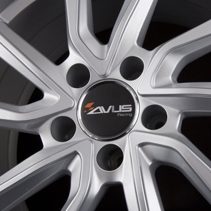 Avus Racing AC-518 Hyper Silver Alufelge 6x15 Zoll ET30 LK 4x98 ML58.1 – Bild 4