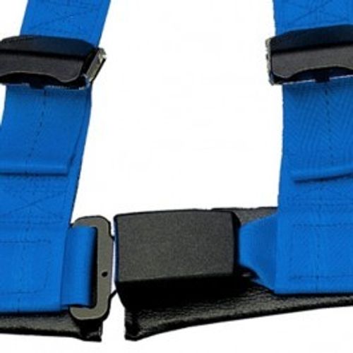 Schroth Rallye 3 asm blau mit schwarzem Flock links – Bild 3