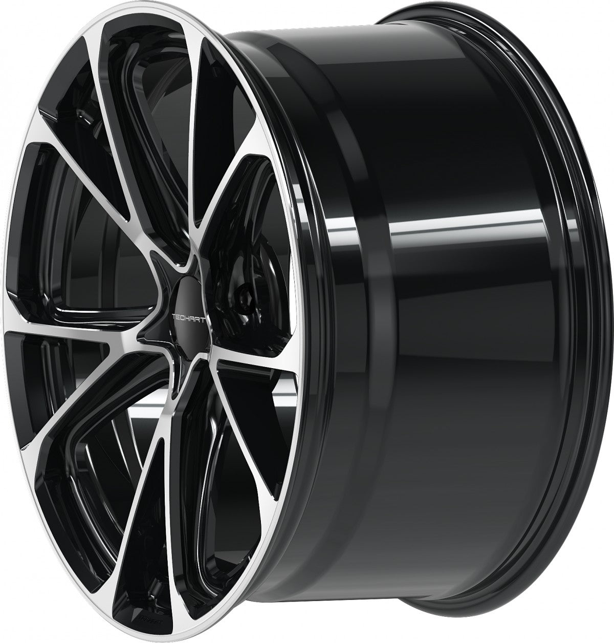 Proline Techart Formula VI black polished Alufelge 9.5x21 Zoll ET60 LK 5x130 ML71.5 – Bild 10