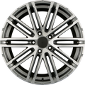 GMP Italia Targa Anthracite Diamond Alufelge 10x20 Zoll ET50 LK 5x130 ML71.6