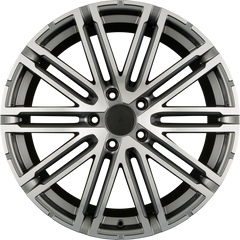 GMP Italia Targa Anthracite Diamond Alufelge 10x20 Zoll ET50 LK 5x130 ML71.6