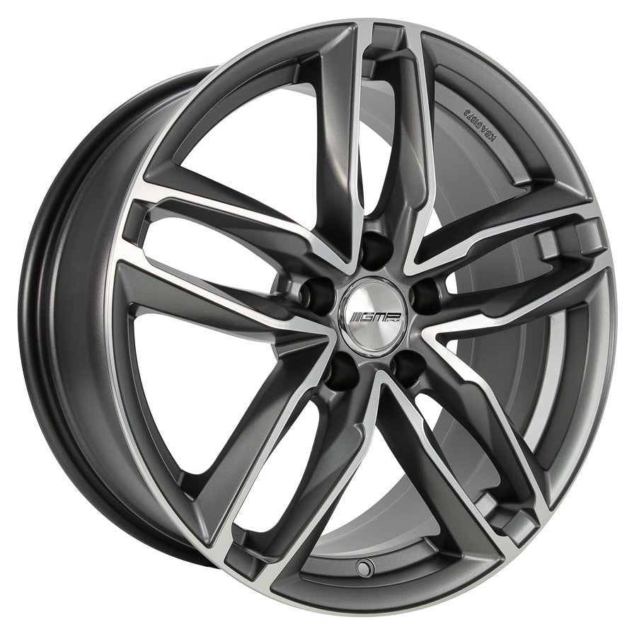GMP Atom matt anthracite polished Alufelge 10x21 Zoll ET30 LK 5x112 ML66.5