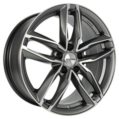GMP Atom matt anthracite polished Alufelge 10x21 Zoll ET30 LK 5x112 ML66.5