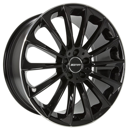 GMP Stellar black polished lip Alufelge 11x22 Zoll ET40 LK 5x112 ML66.6