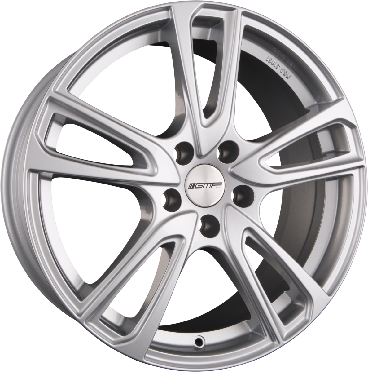 GMP Italia Astral Silver Alufelge 6.5x16 Zoll ET16 LK 4x108 ML65.1 – Bild 2