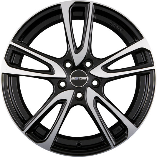 GMP Italia Astral Black Diamond Alufelge 6.5x16 Zoll ET35 LK 5x100 ML73.1