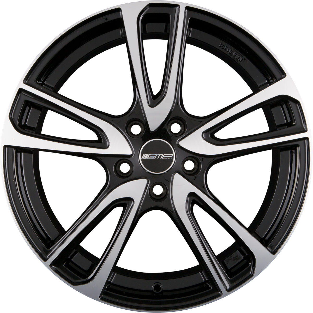 GMP Italia Astral Black Diamond Alufelge 6.5x16 Zoll ET35 LK 5x100 ML73.1