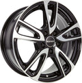 GMP Astral black polished Alufelge 6.5x16 Zoll ET35 LK 4x98 ML58.1