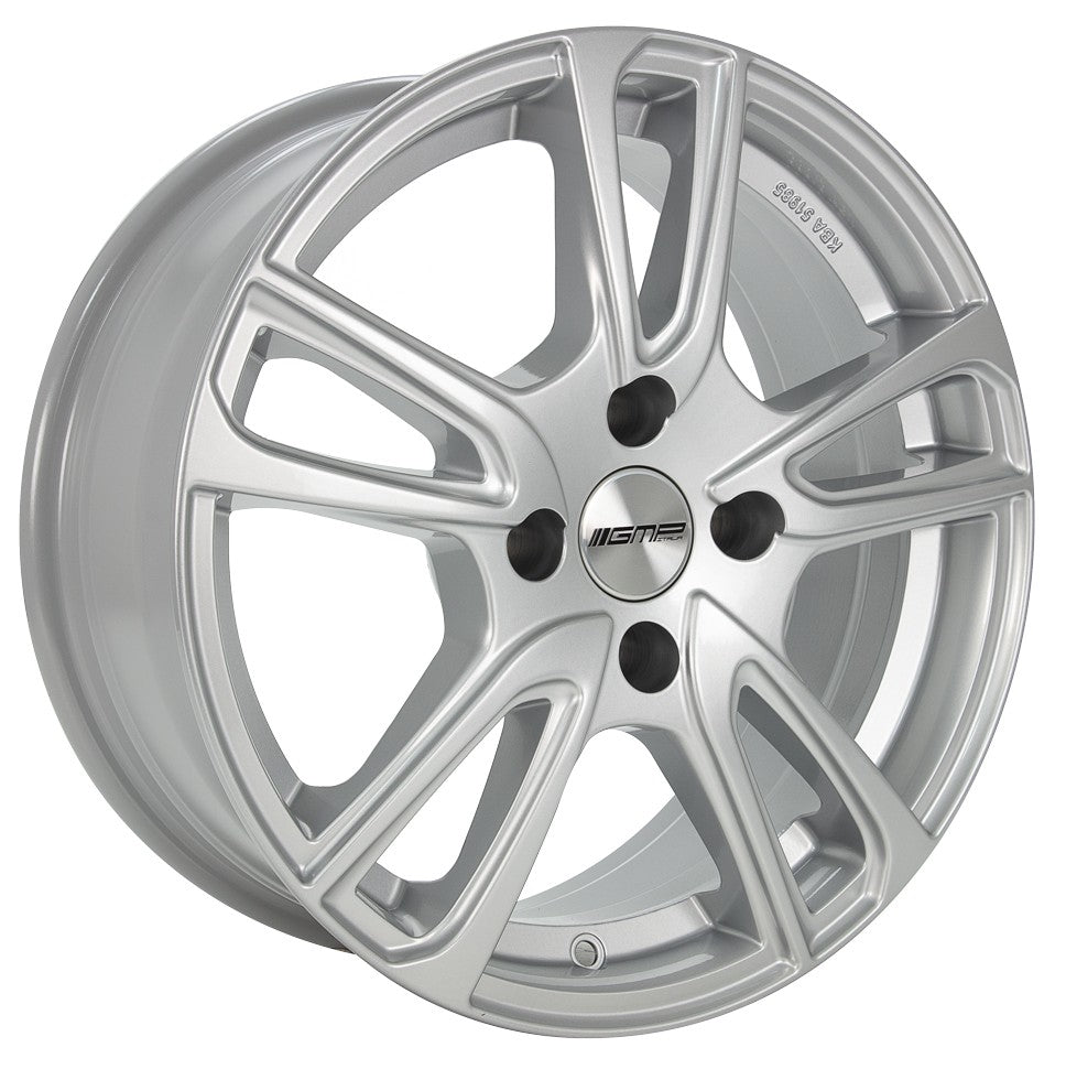 GMP Astral silver Alufelge 8x18 Zoll ET45 LK 5x114.3 ML73.1