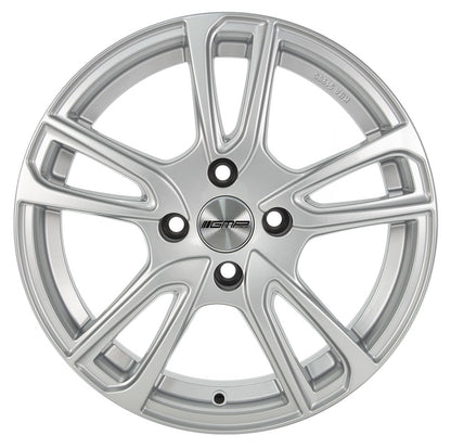 GMP Astral silver Alufelge 8x18 Zoll ET45 LK 5x114.3 ML73.1 – Bild 2