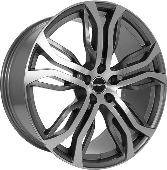 GMP Dynamik anthracite polished Alufelge 9.5x21 Zoll ET35 LK 5x108 ML63.4