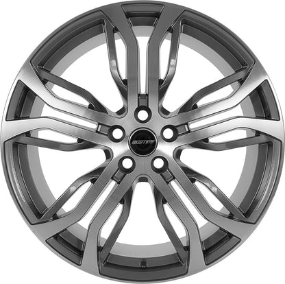 GMP Dynamik anthracite polished Alufelge 9.5x21 Zoll ET35 LK 5x108 ML63.4 – Bild 2