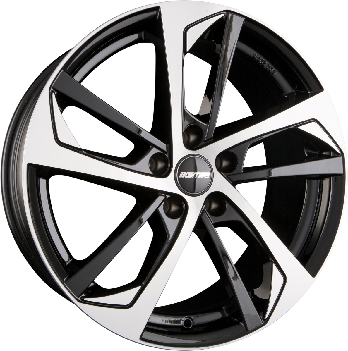 GMP Italia Katana Black Diamond Alufelge 8x18 Zoll ET45 LK 5x108 ML63.4 – Bild 2