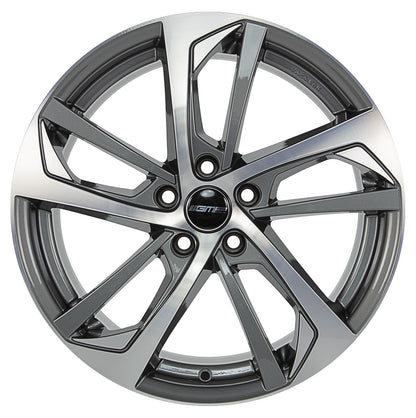 GMP Katana anthracite polished Alufelge 8x19 Zoll ET45 LK 5x108 ML63.4 – Bild 2