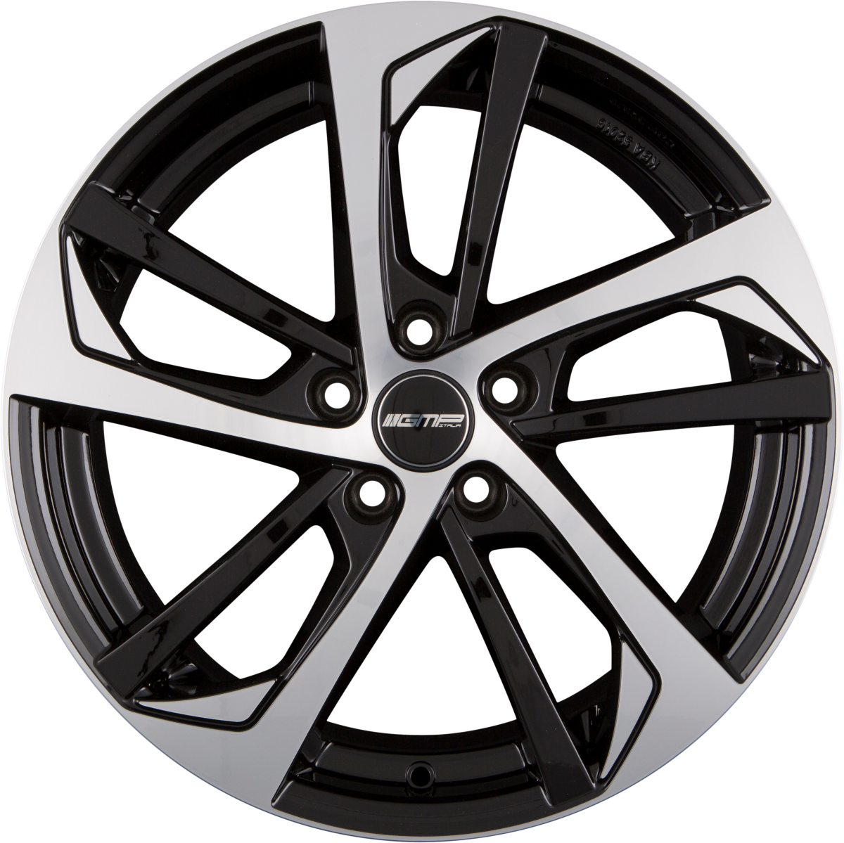 GMP Italia Katana Black Diamond Alufelge 8x19 Zoll ET45 LK 5x114.3 ML67.1