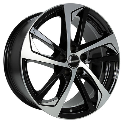 GMP Katana black polished Alufelge