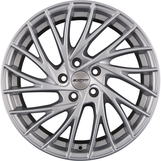 GMP Italia Enigma Satin Silver Alufelge 8x19 Zoll ET30 LK 5x112 ML75