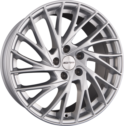 GMP Italia Enigma Satin Silver Alufelge 8x19 Zoll ET30 LK 5x112 ML75 – Bild 2
