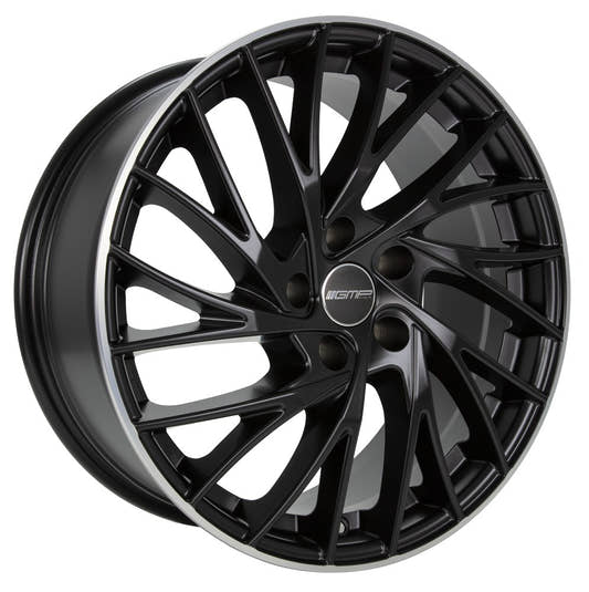 GMP Enigma matt black diamond lip Alufelge 9.5x20 Zoll ET50 LK 5x112 ML75