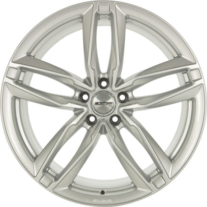 GMP Atom silver Alufelge 8x18 Zoll ET25 LK 5x112 ML66.5 – Bild 2