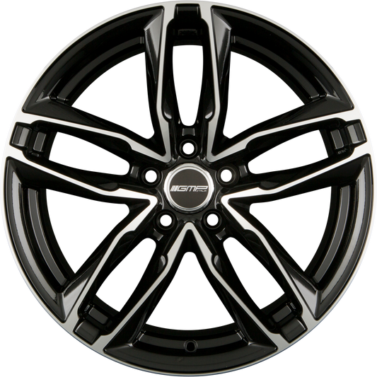 GMP Italia Atom Black Diamond Alufelge 7.5x17 Zoll ET35 LK 5x100 ML57.1