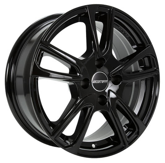 GMP Italia Astral Glossy Black Alufelge 6.5x16 Zoll ET35 LK 5x98 ML73.1