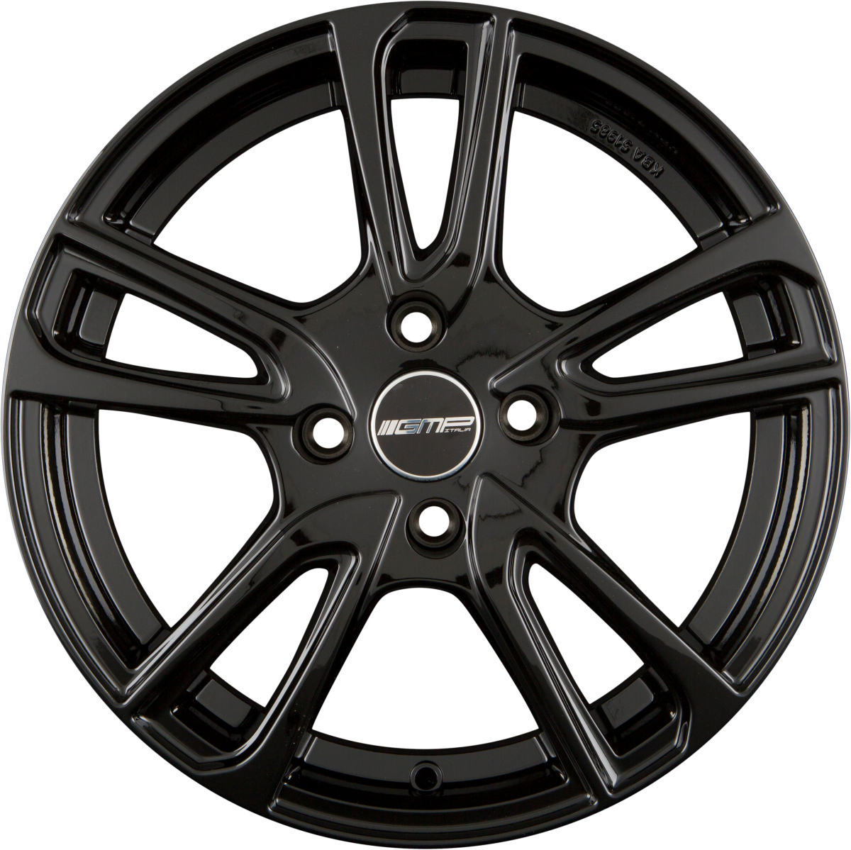 GMP Italia Astral Glossy Black Alufelge 7x17 Zoll ET35 LK 4x98 ML58.1