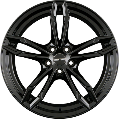 GMP Italia Dea Glossy Black Alufelge 9x19 Zoll ET42 LK 5x120 ML72.6