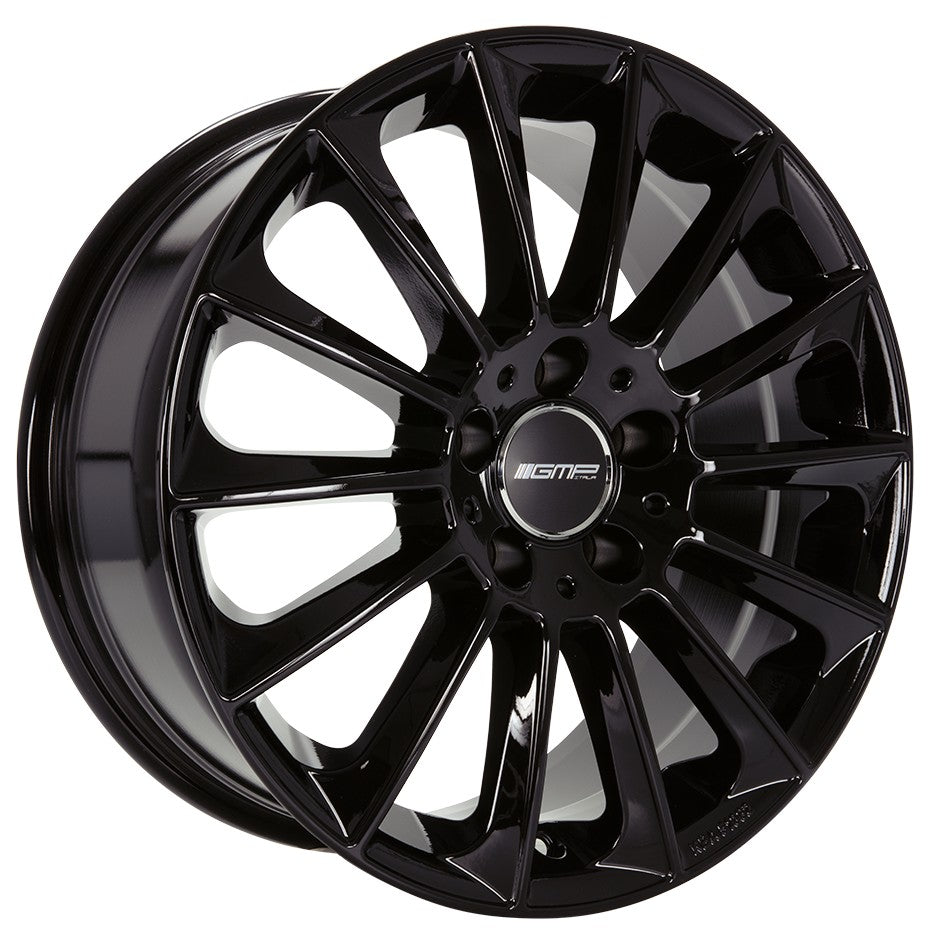 GMP Stellar glossy black Alufelge 7.5x17 Zoll ET45 LK 5x112 ML66.6