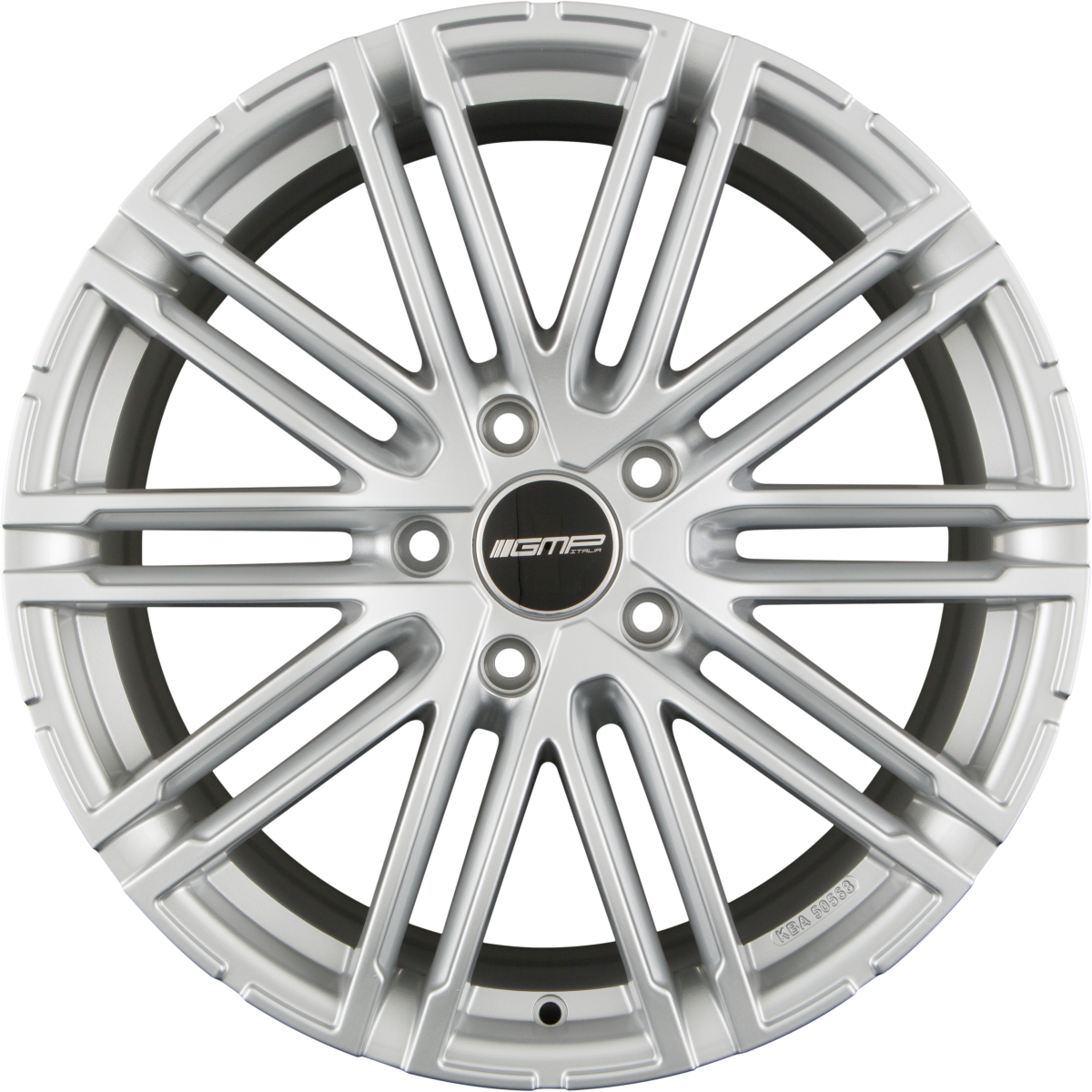 GMP Italia Targa Silver Alufelge 10x20 Zoll ET50 LK 5x130 ML71.6