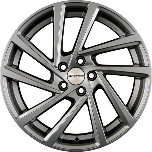 GMP Italia Wonder Glossy Anthracite Alufelge 6.5x16 Zoll ET42 LK 5x100 ML57.1