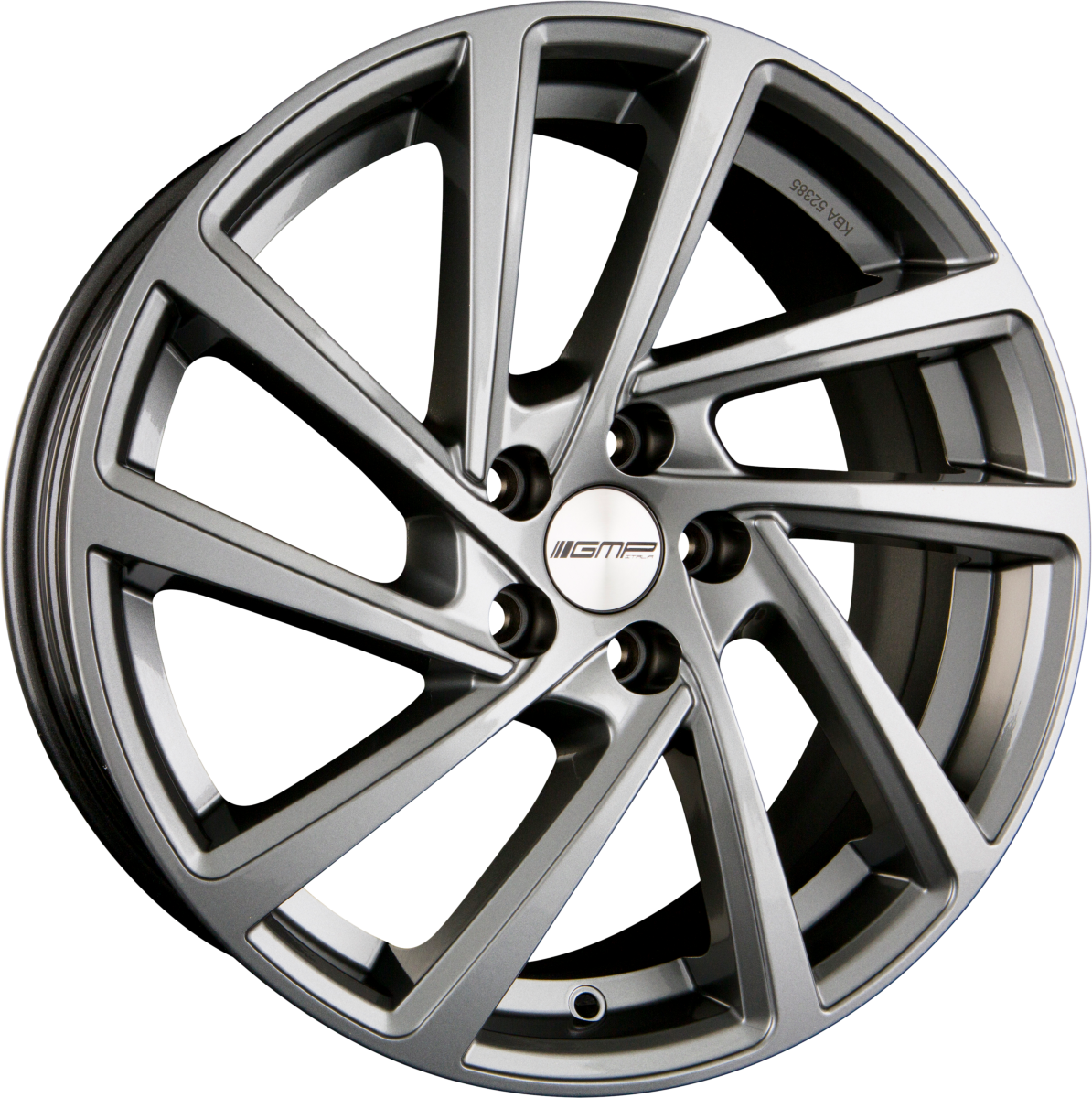 GMP Italia Wonder Glossy Anthracite Alufelge 6.5x16 Zoll ET42 LK 5x100 ML57.1 – Bild 2
