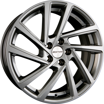 GMP Italia Wonder Glossy Anthracite Alufelge 6.5x16 Zoll ET42 LK 5x100 ML57.1 – Bild 2