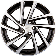 GMP Italia Wonder Black Diamond Alufelge 6.5x16 Zoll ET42 LK 5x100 ML57.1