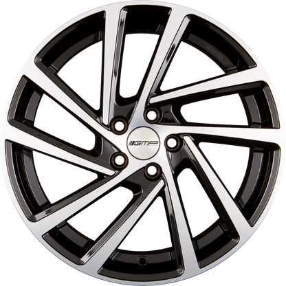 GMP Italia Wonder Black Diamond Alufelge 6.5x16 Zoll ET42 LK 5x100 ML57.1