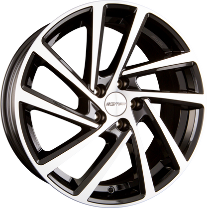 GMP Italia Wonder Black Diamond Alufelge 6.5x16 Zoll ET42 LK 5x100 ML57.1 – Bild 2