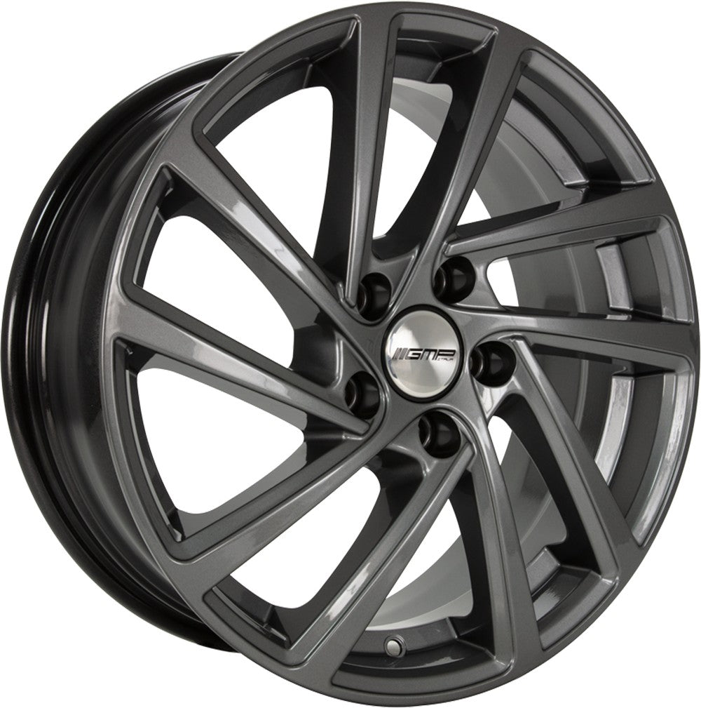 GMP Wonder anthracite Alufelge 7x17 Zoll ET43 LK 5x100 ML57.1